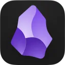 Obsidian app logo